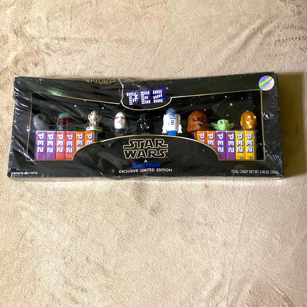 2005 Star Wars Pez Dispensers Set Exclusive limited edition